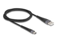 Delock USB Type-C kabel 1m Sort