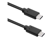 Qoltec USB 3.1 USB Type-C kabel 3m Sort