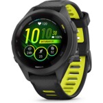 Alowwed----Garmin Forerunner 265S -urheilukello, musta / kirkkaankeltainen