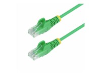 StarTech.com 10m Green Slim CAT6 Ethernet Cable, Snagless, 28AWG, LSZH CAT 5/5e/6 Ikke afskærmet parsnoet (UTP) 10m Patchkabel Grøn