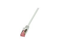 LogiLink PrimeLine CAT 6 SFTP, PiMF 7.5m Patchkabel Grå