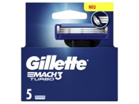 Gillette MACH3 TURBO Rasierklingen 5 St.