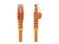 StarTech.com 1m CAT6 Cable - Orange Snagless CAT 6 Wire - 100W RJ45 UTP 650MHz Category 6 Network Patch Cord UL/TIA (N6PATC1MOR) CAT 6 Ikke afskærmet parsnoet (UTP) 1m Patchkabel Orange
