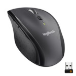 Logitech Marathon M705 Laser Trådløs Sort Grå