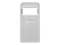 Kingston DataTraveler Micro 64GB USB 3.2 Gen 1 USB stick Sølv
