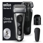 Braun Series 8 8567cc Barbermaskine Barbermaskine Sort