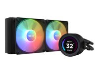 NZXT Kraken Elite 240 RGB Vandkøler 1-pack Sort 120 mm