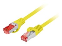 Lanberg PCF6-10CU-0300-Y CAT 6 S/FTP CU 3m Gul
