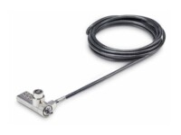 StarTech.com 10-Pack Dual-Access Laptop Lock, 6.5ft (2m) Keyed Alike and Combination Security Cable Lock for K-Slot Devices, Computer Anti-Theft Steel Cable Sikkerhedskabelslås