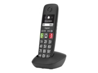 Gigaset E290HX Ekstra trådløst håndsæt Ingen nummervisning Sort
