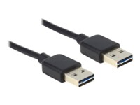 Delock EASY-USB USB-kabel 3m Sort