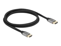 Delock HDMI-kabel 1m Grå