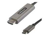 StarTech.com 16ft (5m) USB C to HDMI Cable 4K 60Hz with HDR10, Ultra HD USB Type-C to 4K HDMI 2.0b Video Adapter Cable, USB-C to HDMI HDR Monitor/Display Converter, DP 1.4 Alt Mode HBR3 - Thunderbolt 3 Compatible (CDP2HDMM5MH) Videoadapterkabel 5m Sort