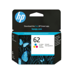 HP 62 Farve (cyan, magenta, gul) 165 sider Blæk C2P06AE