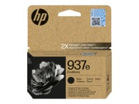 HP 937e EvoMore Black Original Sort 2500 sider Blæk
