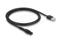 Delock 4 pin USB Type A (male) - 2 pin (male) Sort 1m Strømkabel