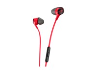 HyperX Cloud Earbuds II Kabling Øreproptelefoner Sort Rød