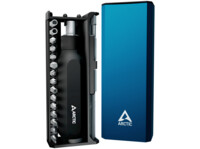 ARCTIC Precision ratchet screwdriver with bit set