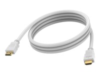 VISION Techconnect HDMI-kabel med Ethernet 2m Hvid