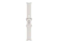 Google Urrem Smart watch Hvid Stainless steel Fluoroelastomer