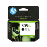 HP 305XL High Yield Black Original Sort 240 sider Blæk