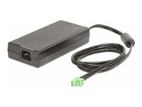 StarTech.com 160W Universal DC Power Adapter (24V/6.6A), 2-Wire Cord and 2/3-Pin Terminal Blocks, 100-240V AC/DC External Power Supply for Industrial USB Hubs, NA/UK/EU/ANZ Cords - 4ft/1.2m DC Power Cord (160W-POWER-ADAPTER) 158.4Watt