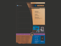 HERMA Premium Laminerede etiketter 97 x 42.3 mm 2400etikette(r)