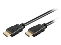 TECHly HDMI-kabel med Ethernet 1.5m Sort