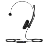 Yealink UH34 Lite Mono Teams Kablet Hovedtelefoner Sort