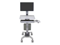 Ergotron WorkFit-C Single LD Sit-Stand Workstation Sidde/stå-skrivebord Kontor