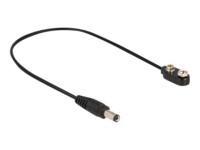 Delock Strømkabel 30cm Sort