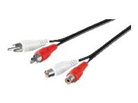goobay AVK 125-0250 Forlængerkabel til video / audio 2.5m