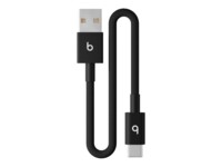 Beats USB 2.0 USB Type-C kabel 20cm Sort