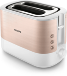 Philips Viva Collection HD2638/11 Brødrister 950W Roseguld, Hvid
