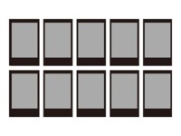 Fujifilm Instax Mini Black Farvefilm til umiddelbar billedfremstilling (instant film) ISO 800
