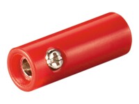 goobay WE1381 Strøm-konnektor Rød