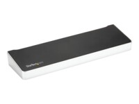 StarTech.com 4K USB-C Dock - Triple Monitor - Mac & Windows - 60W USB PD (DK30CH2DPPDU) Dockingstation