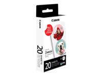 Canon ZINK Pre-cutted circle photo stickers 33 mm diameter 40etikette(r) 4967C003