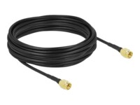 DeLOCK Antennekabel Koaksial 10m Sort Sort