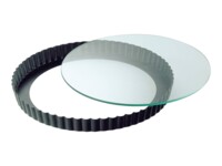 Kaiser La Forme Quiche mold Sort Transparent