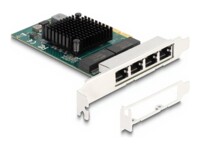 DeLock Netværksadapter PCI Express 2.0 x4 1Gbps