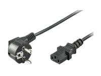 goobay NK 101 S Strømkabel 5m Sort