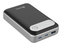 Sandberg 421-41 Powerbank 20000mAh 35Watt 2xUSB-C 1xUSB-A Sort