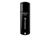 Transcend JetFlash 350 8GB USB 2.0 USB stick Sort