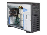 Supermicro SC745 BAC-R1K23B Tårn Udvidet ATX 1200Watt Strømforsyning Sort