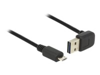 Delock Easy USB-kabel 2m Sort