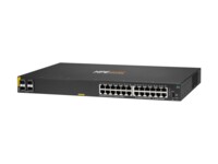 HPE Aruba Networking CX 6000 24p 10M/100M/1G Class4 PoE 4p SFP 1G 370W Switch 24-porte Gigabit Ethernet