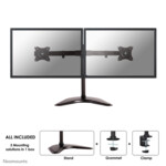 Neomounts NM-D335D Stativ 2 LCD displays 10'-27'