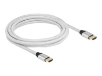 Delock HDMI-kabel 3m Sølv