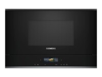 Siemens iQ700 Mikrobølgeovn Til indbygning 900W 21liter Sort/rustfrit stål